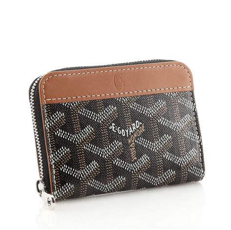 goyard billfold price|Goyard zipper wallet.